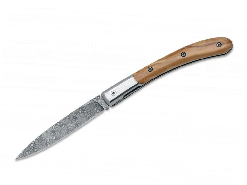 Nůž FOX ELITE DAMAŠEK/OLIVA DOL FX-271DOL
