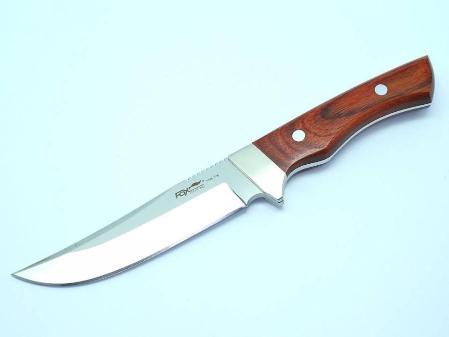 Nůž FOX LOVECKÝ DŘEVO 16cm PW FX-598PW
