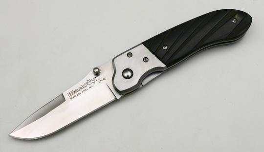 Nůž BLACKFOX LOVECKÝ, Kožené pouzdro BF-90