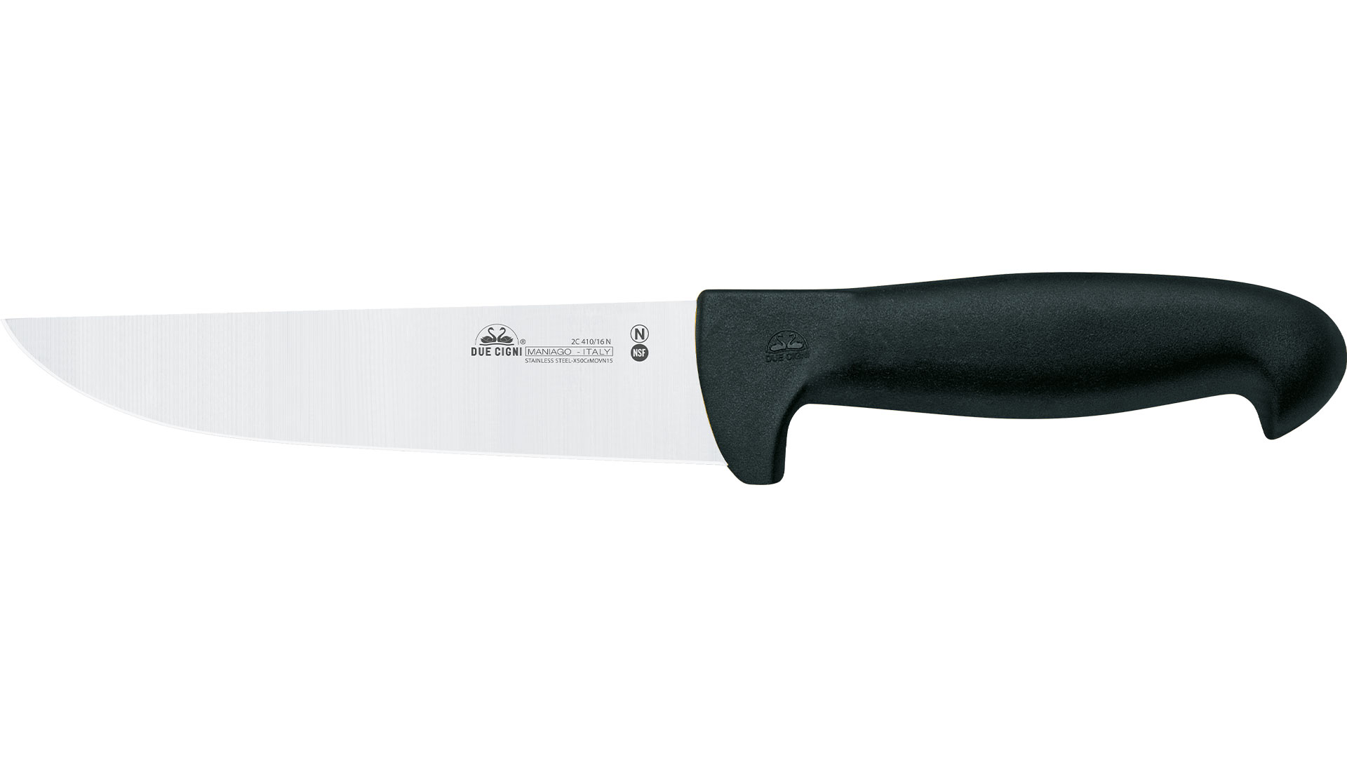 Nůž FOX2C Butcher knife 4119 nitro-B 16cm Black