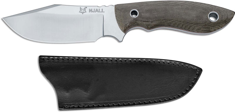 Nůž FOX NJALL MIKARTA Zelený FX-511