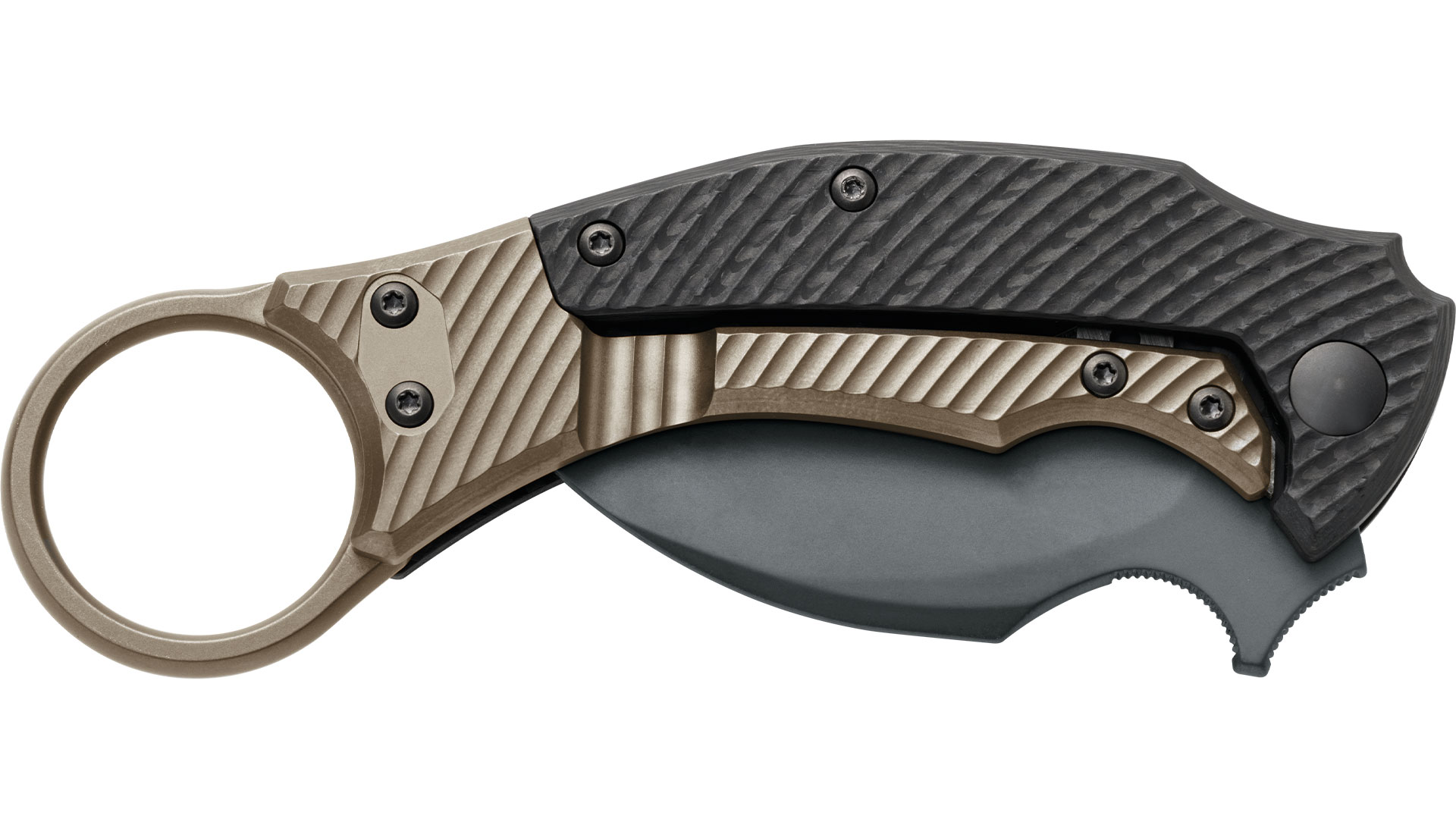 Nůž FOX KARAMBIT BASTINELLI BLACKBIRD FX-591TicBR