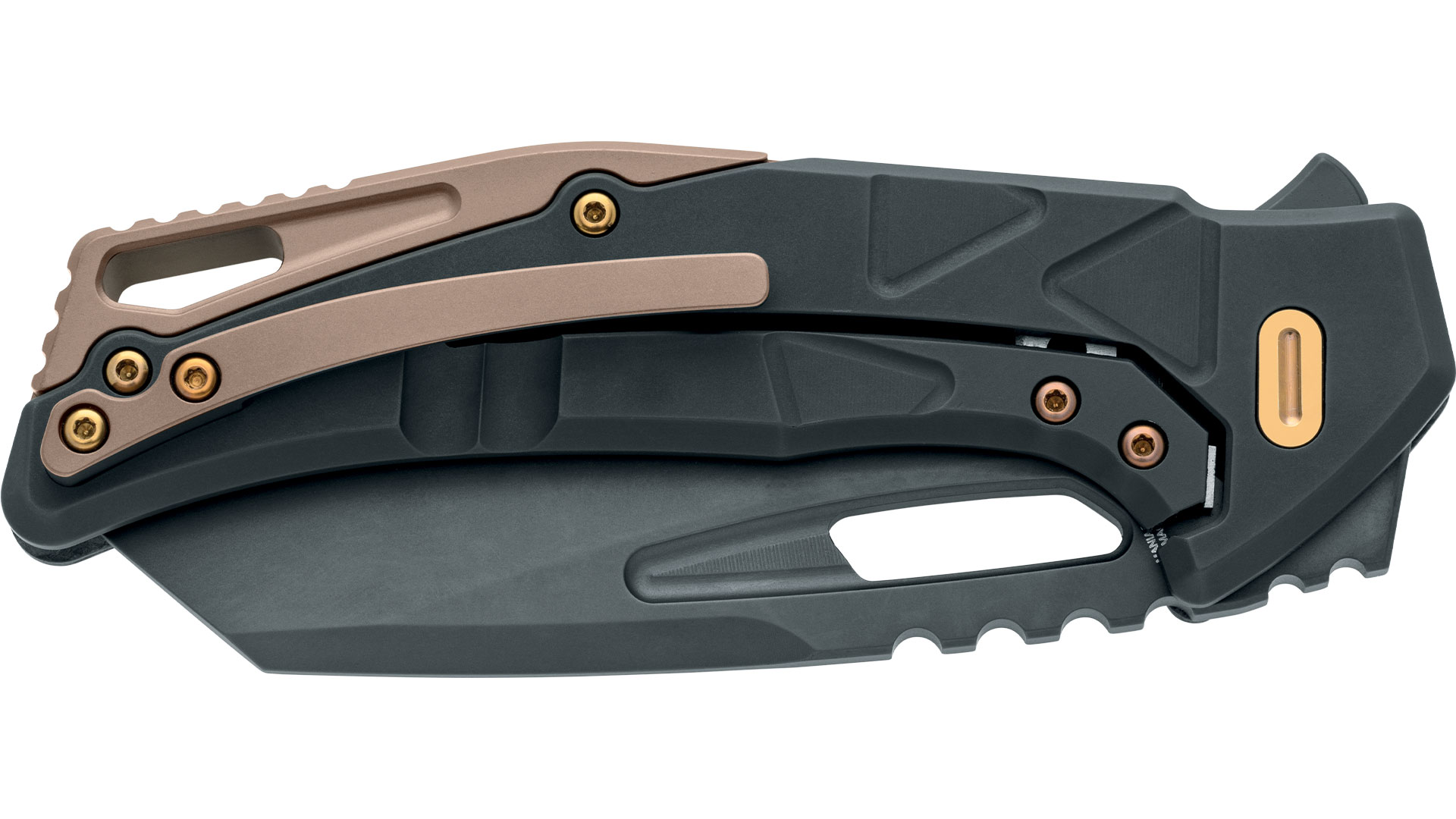 Nůž FOX CHRONOS Magnacut steel, Carbon fiber