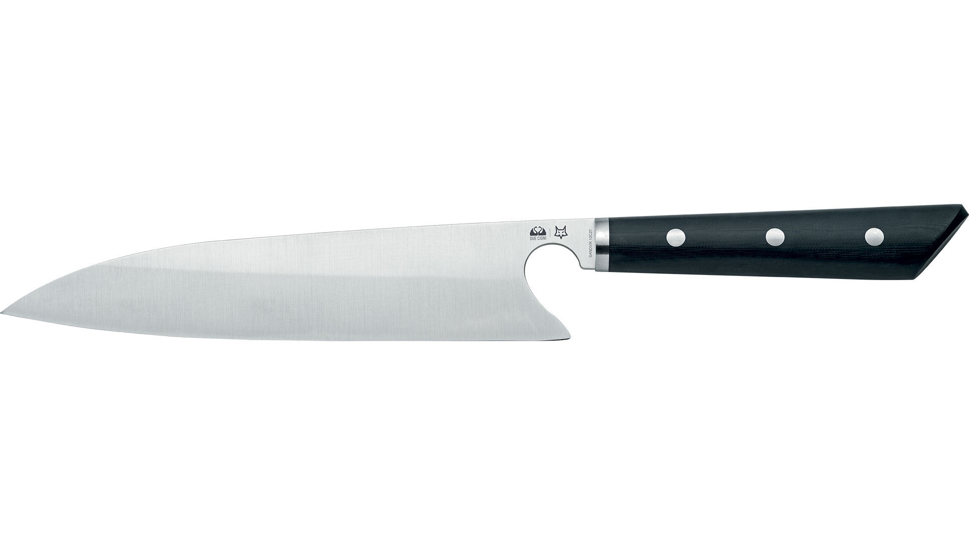 Nůž FOX PRAKTIKO 3 Gyuto, nerez 12C27, 22cm, G10